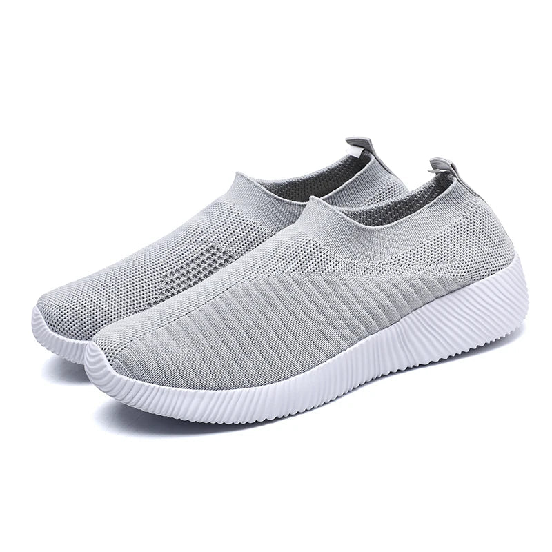 Vulcanized Slip-On Shoes for Women | Comfortable Sneakers - 9