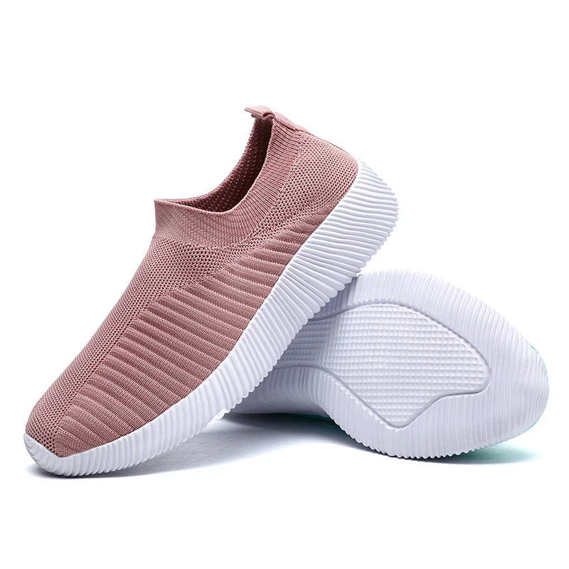Vulcanized Slip-On Shoes for Women | Comfortable Sneakers - 10