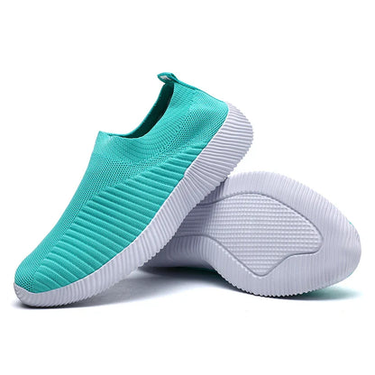 Vulcanized Slip-On Shoes for Women | Comfortable Sneakers - 11