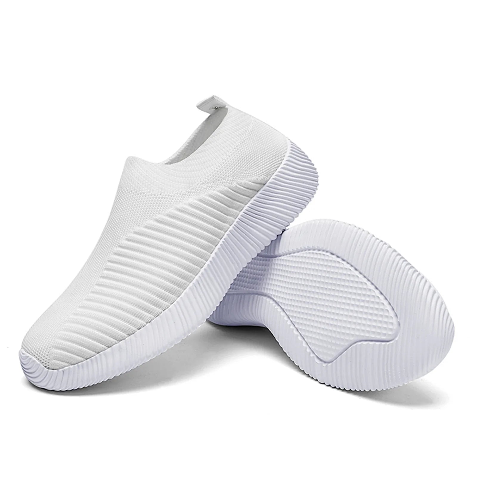 Vulcanized Slip-On Shoes for Women | Comfortable Sneakers - 12