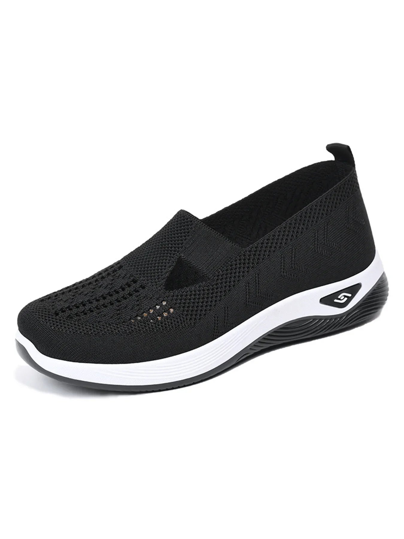 White Breathable Sneakers | Women's Casual Low-Top Shoes - 9