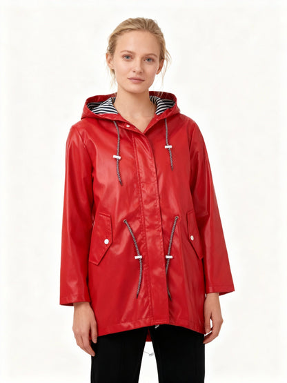 Water-Resistant Hooded Coat | Winter Coats Women - 6