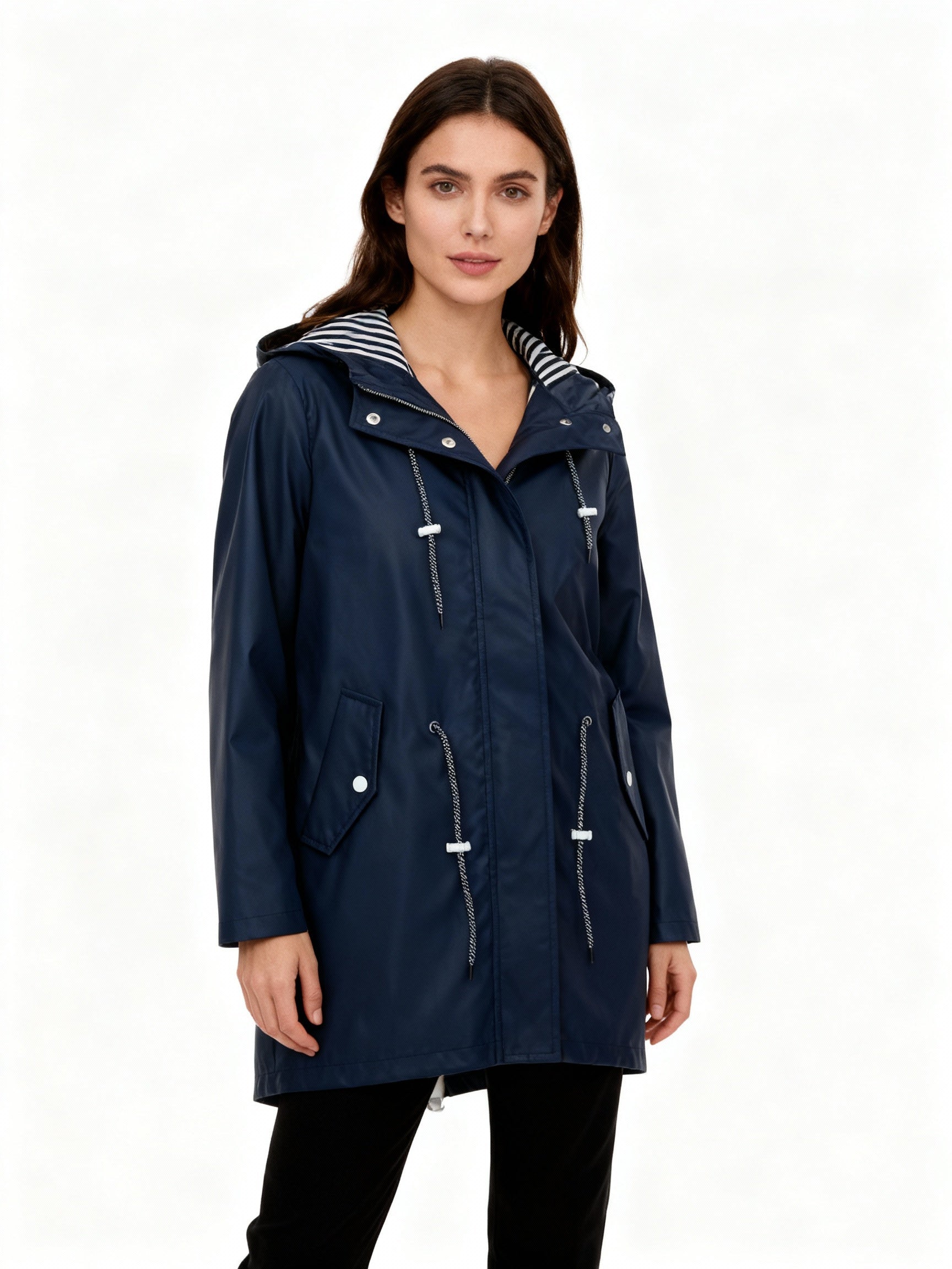 Water-Resistant Hooded Coat | Winter Coats Women - 8